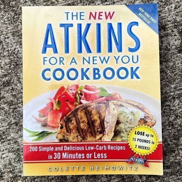 The New Atkins For A New You Cookbook - Picture 1 of 5